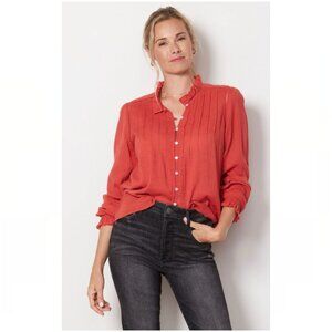 Faherty Willa Ruffle Top